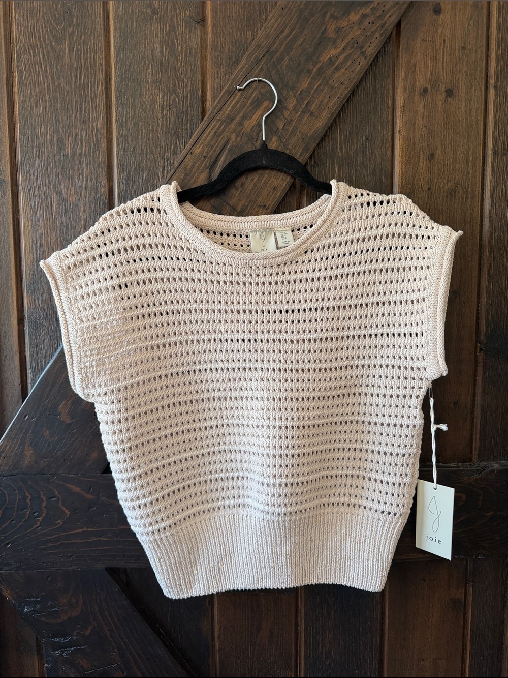 Joie Light Beige Knit Sweater